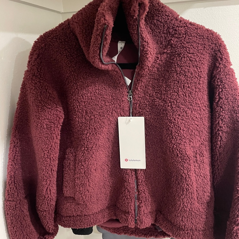 Lululemon Clinchable Fleece Zip Up